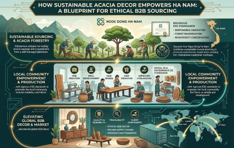 How Sustainable Acacia Decor Empowers Ha Nam: A Blueprint for Ethical B2B Sourcing